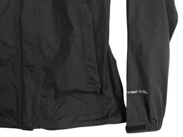 US企画 ノースフェイス ベンチャー ジャケット レディース XS The North Face HYVENT マウンテンパーカー ナイロン パッカブル ブルゾン 黒
