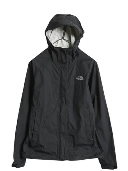 US企画 ノースフェイス ベンチャー ジャケット レディース XS The North Face HYVENT マウンテンパーカー ナイロン パッカブル ブルゾン 黒