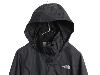 ノースフェイス HYVENT マウンテンパーカー ジャケット レディース S 古着 The North Face アウトドア ナイロン ブルゾン マンパ ブラック