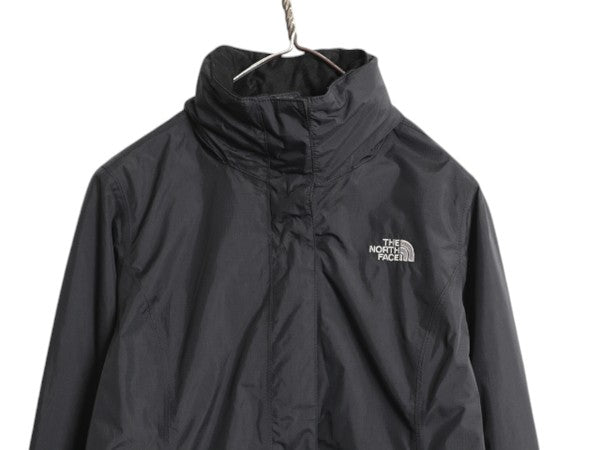 ノースフェイス HYVENT マウンテンパーカー ジャケット レディース S 古着 The North Face アウトドア ナイロン ブルゾン マンパ ブラック