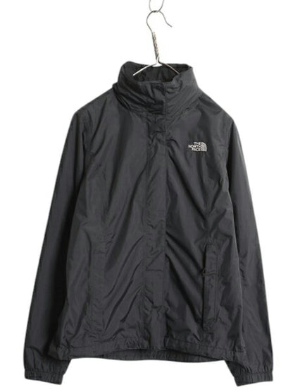 ノースフェイス HYVENT マウンテンパーカー ジャケット レディース S 古着 The North Face アウトドア ナイロン ブルゾン マンパ ブラック