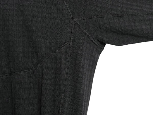 パタゴニア R1 プルオーバー レディース L / 18年製 Patagonia レギュレーター ストレッチ 裏 フリース カットソー ハーフジップ 黒 企業物