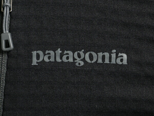 パタゴニア R1 プルオーバー レディース L / 18年製 Patagonia レギュレーター ストレッチ 裏 フリース カットソー ハーフジップ 黒 企業物