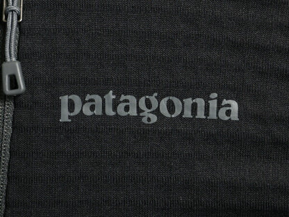 パタゴニア R1 プルオーバー レディース L / 18年製 Patagonia レギュレーター ストレッチ 裏 フリース カットソー ハーフジップ 黒 企業物