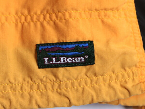 90s エルエルビーン ナイロン アノラック パーカー ジャケット レディース M 古着 オールド LLBEAN ハーフジップ プルオーバー パッカブル