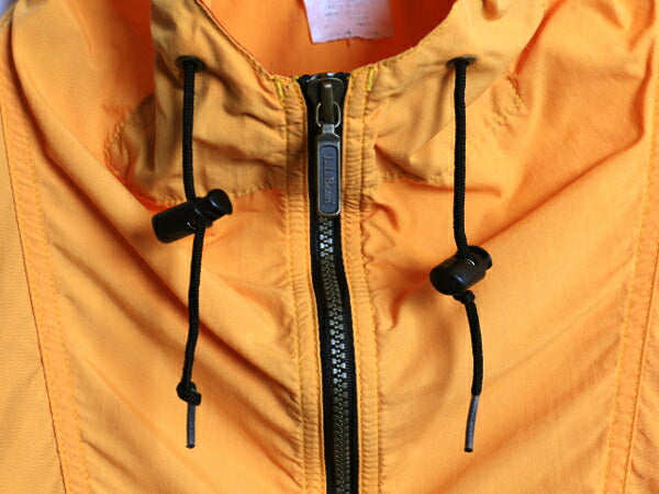 90s エルエルビーン ナイロン アノラック パーカー ジャケット レディース M 古着 オールド LLBEAN ハーフジップ プルオーバー パッカブル