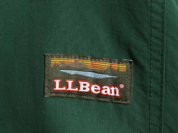 エルエルビーン 中綿 ナイロン パーカー ジャケット メンズ L 古着 LLBEAN マウンテンパーカー プリマロフト フルジップ ブルゾン ツートン