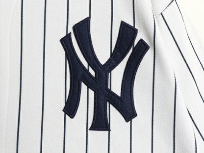 ヤンキース ベースボール シャツ メンズ XXL / 古着 MLB オフィシャル マジェスティック 大リーグ ユニフォーム ゲームシャツ 大きいサイズ