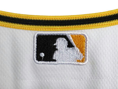 パイレーツ ベースボール シャツ メンズ L 程/ MLB オフィシャル マジェスティック 大リーグ ユニフォーム ゲームシャツ ジャージ 重ね着