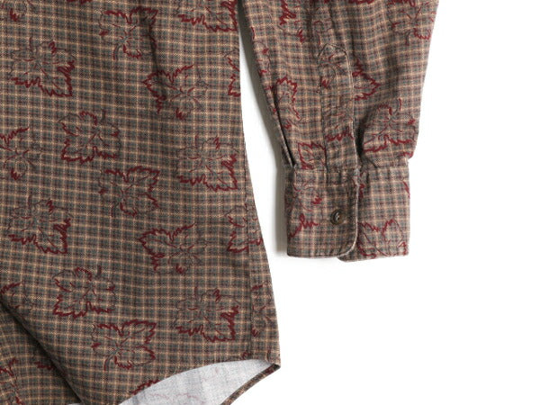 80s チャップス ラルフローレン 長袖 ボタンダウン シャツ メンズ M / 80年代 ヴィンテージ CHAPS 長袖シャツ マルチカラー チェック 総柄