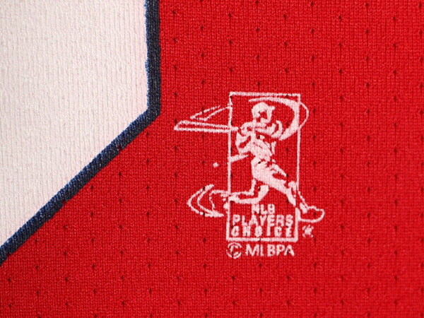 USA製 MLB オフィシャル Majestic カージナルス ベースボール シャツ メンズ XL 程/ ユニフォーム 半袖シャツ ゲームシャツ メジャーリーグ
