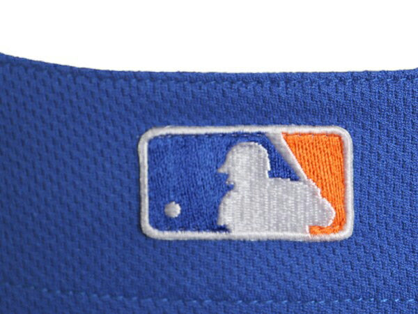 メッツ ベースボール シャツ メンズ XL 程/ MLB オフィシャル マジェスティック 大リーグ ユニフォーム ゲームシャツ ジャージ 半袖シャツ