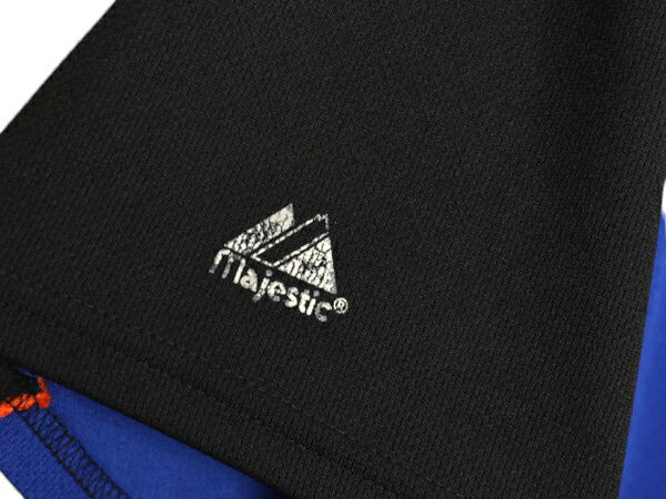メッツ ベースボール シャツ メンズ XL 程/ MLB オフィシャル マジェスティック 大リーグ ユニフォーム ゲームシャツ ジャージ 半袖シャツ