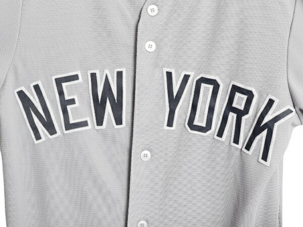ヤンキース ベースボール シャツ メンズ S / MLB オフィシャル マジェスティック 大リーグ ユニフォーム ゲームシャツ ジャージ 半袖シャツ