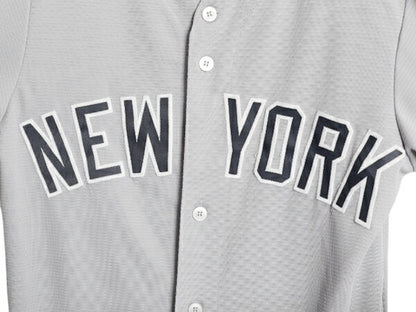 ヤンキース ベースボール シャツ メンズ S / MLB オフィシャル マジェスティック 大リーグ ユニフォーム ゲームシャツ ジャージ 半袖シャツ