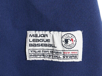 メッツ ベースボール シャツ メンズ L MLB オフィシャル トゥルーファン 大リーグ ユニフォーム ゲームシャツ ジャージ 半袖シャツ 重ね着