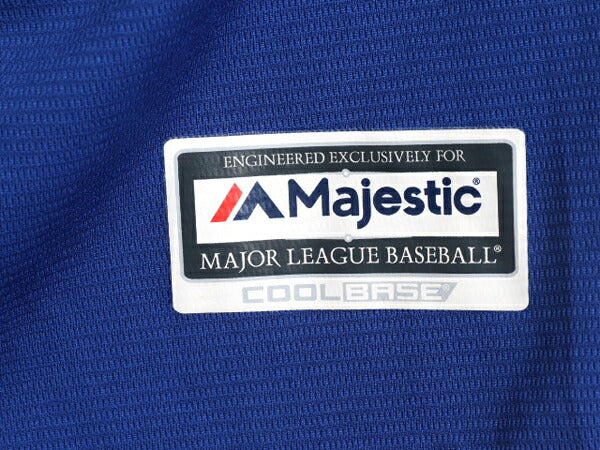 MLB オフィシャル Majestic メッツ ベースボール シャツ メンズ XXL 古着 ユニフォーム ゲームシャツ メジャーリーグ 半袖シャツ 大リーグ