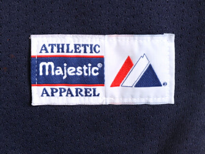 USA製 MLB オフィシャル Majestic レッドソックス ベースボール シャツ メンズ L / ユニフォーム ゲームシャツ メジャーリーグ 半袖シャツ