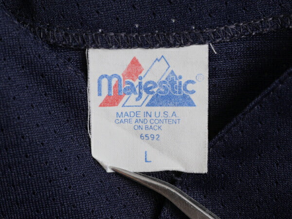 USA製 MLB オフィシャル Majestic レッドソックス ベースボール シャツ メンズ L / ユニフォーム ゲームシャツ メジャーリーグ 半袖シャツ