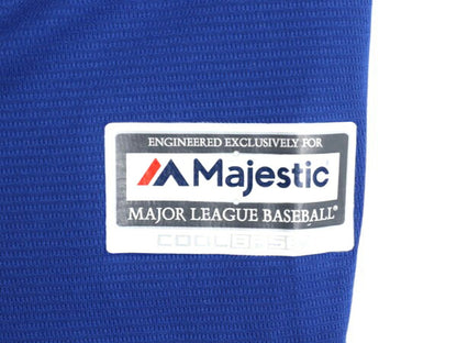 メッツ ベースボール シャツ メンズ XL / MLB オフィシャル マジェスティック 大リーグ ユニフォーム ゲームシャツ ジャージ 大きいサイズ