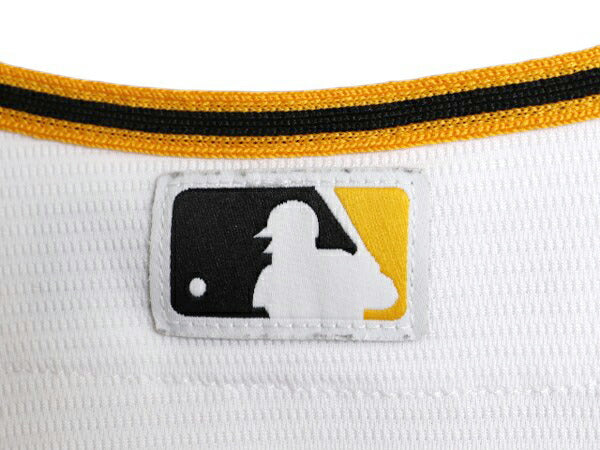 パイレーツ ベースボール シャツ メンズ L / MLB オフィシャル マジェスティック 大リーグ ユニフォーム ゲームシャツ ジャージ 半袖シャツ