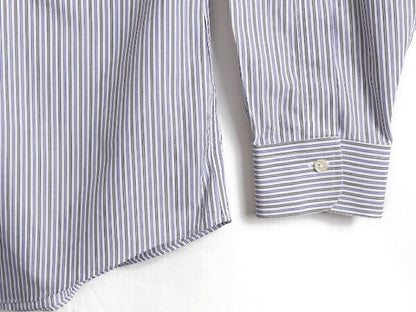 ブルックスブラザーズ ストライプ ボタンダウン 長袖 シャツ メンズ L 程 古着 Brooks Brothers ピマ コットン ノーアイロン ワイシャツ BD