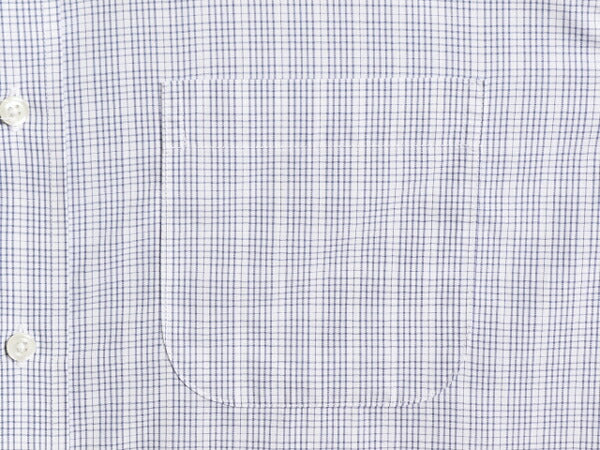 ブルックスブラザーズ チェック 長袖 シャツ メンズ L 程/ Brooks Brothers コットン ノーアイロン ワイシャツ 長袖シャツ ポケット付き