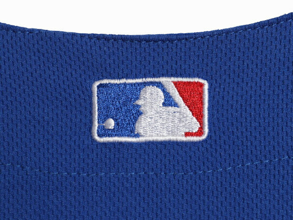 ドジャース ベースボール シャツ メンズ XXL 程/ MLB オフィシャル マジェスティック 大リーグ ユニフォーム ゲームシャツ 大きいサイズ 青