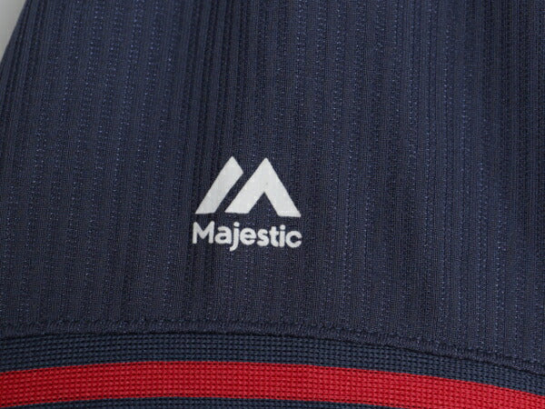 レッドソックス ベースボール シャツ メンズ S / MLB オフィシャル マジェスティック 大リーグ ユニフォーム ゲームシャツ ジャージ 重ね着