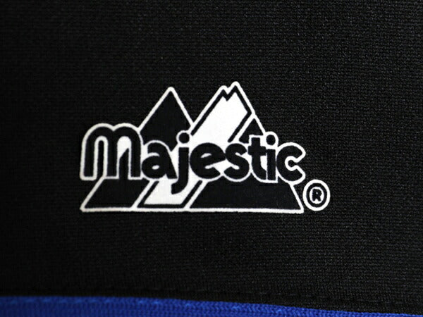 メッツ ベースボール シャツ メンズ M / MLB オフィシャル マジェスティック 大リーグ ユニフォーム ゲームシャツ 半袖シャツ ジャージ 黒