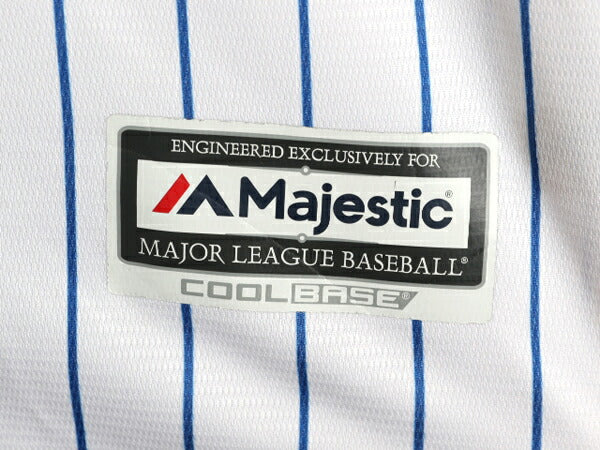 メッツ ベースボール シャツ メンズ S 古着 MLB オフィシャル マジェスティック 大リーグ ユニフォーム ゲームシャツ ジャージ 半袖シャツ