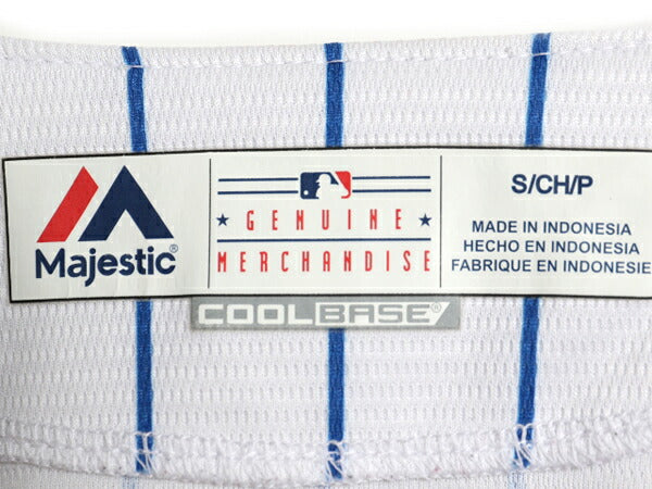 メッツ ベースボール シャツ メンズ S 古着 MLB オフィシャル マジェスティック 大リーグ ユニフォーム ゲームシャツ ジャージ 半袖シャツ