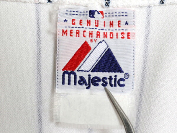 ヤンキース ベースボール シャツ メンズ XL 程/ MLB オフィシャル マジェスティック 大リーグ ユニフォーム ジャージ 重ね着 大きいサイズ
