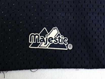 ヤンキース ベースボール シャツ メンズ XXL / MLB オフィシャル マジェスティック 大リーグ ユニフォーム 半袖シャツ 大きいサイズ 重ね着