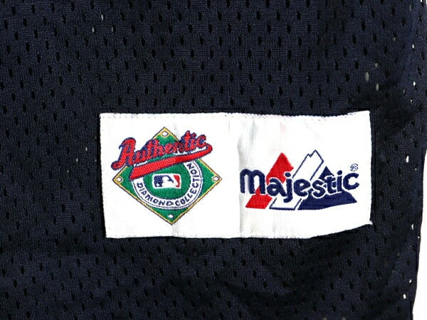 ヤンキース ベースボール シャツ メンズ XXL / MLB オフィシャル マジェスティック 大リーグ ユニフォーム 半袖シャツ 大きいサイズ 重ね着