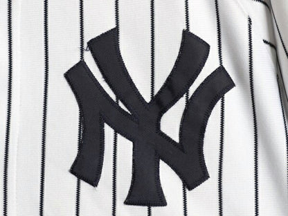ヤンキース ベースボール シャツ メンズ S 程/ MLB オフィシャル マジェスティック 大リーグ ユニフォーム ゲームシャツ 半袖シャツ 重ね着