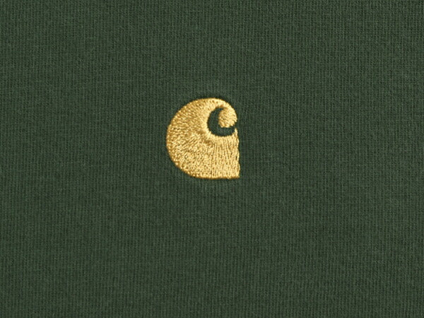 カーハート 長袖 Tシャツ メンズ L / CARHARTT ロンT ワンポイント ロゴT ヘビーウェイト ワーク 長袖Tシャツ クルーネック ロングスリーブ