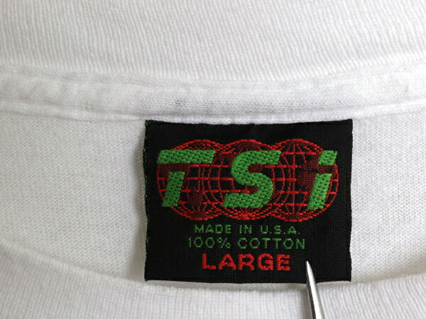 90s USA製 ドッグ アート イラスト 両面 プリント 半袖 Tシャツ メンズ レディース L / オールド アニマル キャラクター シングルステッチ