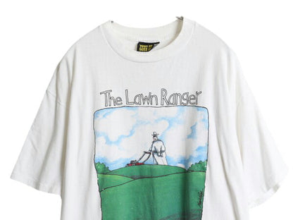 90s USA製 The Lone Ranger パロディ アート プリント 半袖 Tシャツ メンズ XL オールド イラスト ムービー シングルステッチ 大きいサイズ