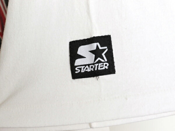 90s USA製 ブルズ アート イラスト プリント 半袖 Tシャツ メンズ L / オールド NBA オフィシャル スターター バスケ マイケル ジョーダン