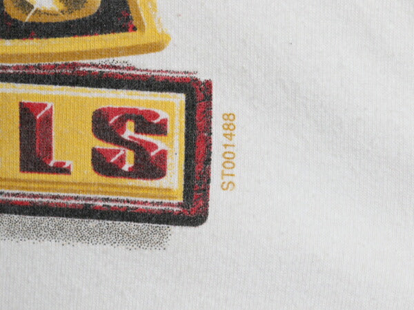 90s USA製 ブルズ アート イラスト プリント 半袖 Tシャツ メンズ L / オールド NBA オフィシャル スターター バスケ マイケル ジョーダン