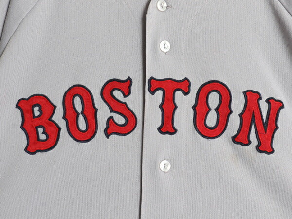 レッドソックス ベースボール シャツ メンズ XXXL 程/ MLB オフィシャル マジェスティック 大リーグ ユニフォーム 大きいサイズ 半袖シャツ