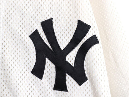 USA製 ヤンキース ベースボール シャツ メンズ XXL / MLB オフィシャル マジェスティック 大リーグ ユニフォーム 大きいサイズ 半袖シャツ