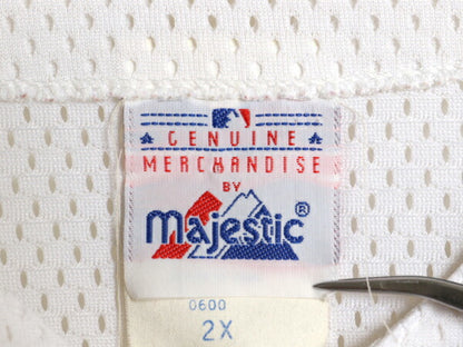 USA製 ヤンキース ベースボール シャツ メンズ XXL / MLB オフィシャル マジェスティック 大リーグ ユニフォーム 大きいサイズ 半袖シャツ