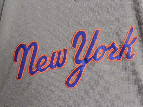 メッツ ベースボール シャツ メンズ XL / MLB オフィシャル ミッチェルアンドネス 大リーグ ユニフォーム プルオーバー 大きいサイズ 復刻
