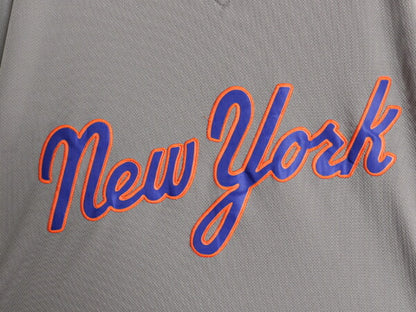 メッツ ベースボール シャツ メンズ XL / MLB オフィシャル ミッチェルアンドネス 大リーグ ユニフォーム プルオーバー 大きいサイズ 復刻