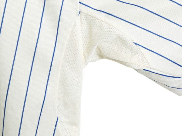 メッツ ベースボール シャツ メンズ XXL 程/ MLB オフィシャル マジェスティック 大リーグ ユニフォーム ゲームシャツ 重ね着 大きいサイズ