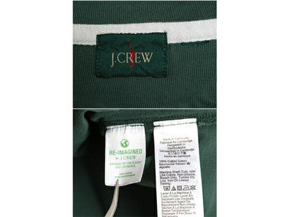 ジェイクルー ハーフジップ 長袖 カットソー メンズ XL 程 復刻 巨人タグ ラガーシャツ 素材 長袖シャツ ポロシャツ ラグビー 大きいサイズ