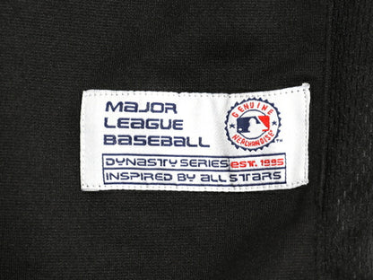 パイレーツ ベースボール シャツ メンズ L / MLB オフィシャル ダイナスティ 大リーグ ユニフォーム ゲームシャツ 半袖シャツ ジャージ 黒