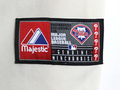 フィリーズ ベースボール シャツ メンズ L / MLB オフィシャル マジェスティック 大リーグ ユニフォーム ゲームシャツ ジャージ 半袖シャツ